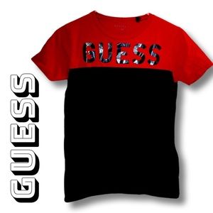 Guess | Boys | 14 | t-shirt | red/black | 102XS